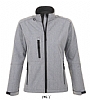 Chaqueta Soft Shell Roxy Sols - Color Gris Mezcla